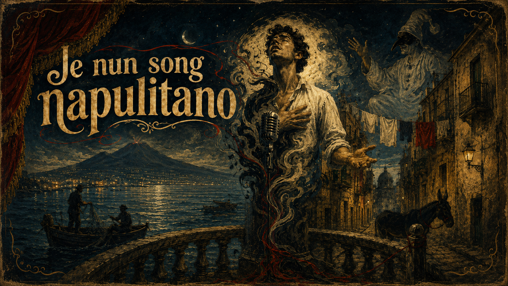 Copertina Je nun song’ napulitano