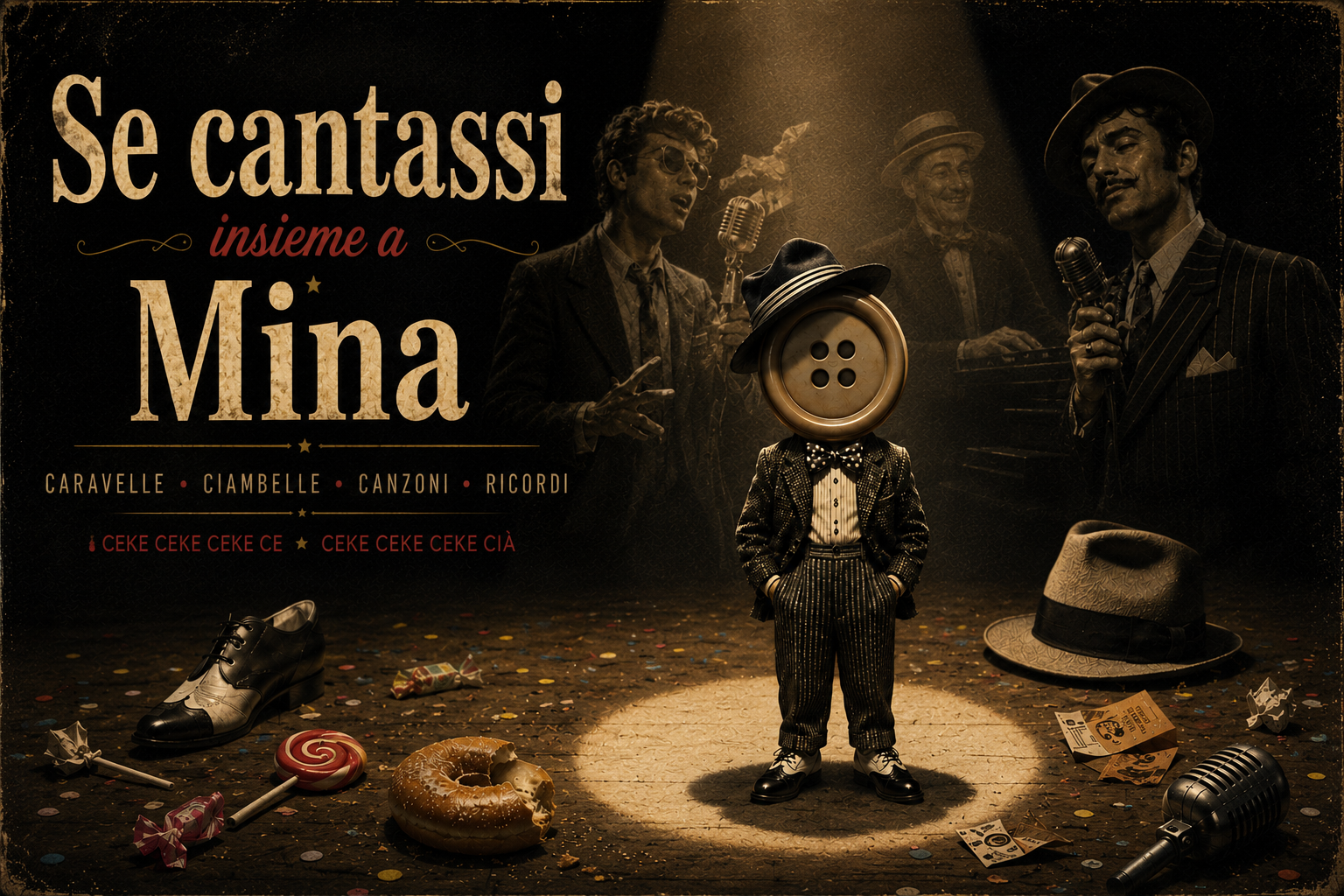Copertina Se cantassi insieme a Mina